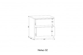 НИЛЬС - 32 Тумба в Верхней Пышме - verhnyaya-pyshma.mebel24.online | фото 2