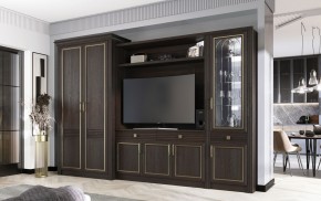 ОРЛЕАН Гостиная (модульная) ясень темный в Верхней Пышме - verhnyaya-pyshma.mebel24.online | фото 1