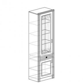 ОРЛЕАН Гостиная (модульная) ясень темный в Верхней Пышме - verhnyaya-pyshma.mebel24.online | фото 7