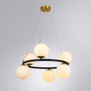 Подвесная люстра Arte Lamp Alcor A2224SP-6BK в Верхней Пышме - verhnyaya-pyshma.mebel24.online | фото 2