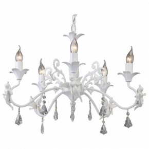 Подвесная люстра Arte Lamp Angelina A5349LM-5WH в Верхней Пышме - verhnyaya-pyshma.mebel24.online | фото 2