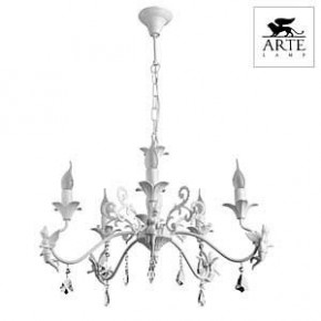 Подвесная люстра Arte Lamp Angelina A5349LM-5WH в Верхней Пышме - verhnyaya-pyshma.mebel24.online | фото 3