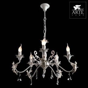 Подвесная люстра Arte Lamp Angelina A5349LM-5WH в Верхней Пышме - verhnyaya-pyshma.mebel24.online | фото 4