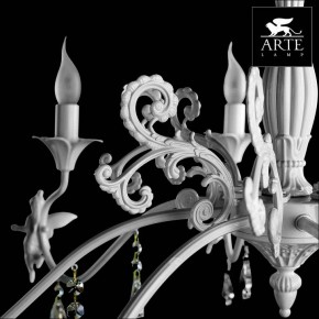 Подвесная люстра Arte Lamp Angelina A5349LM-8WH в Верхней Пышме - verhnyaya-pyshma.mebel24.online | фото 6