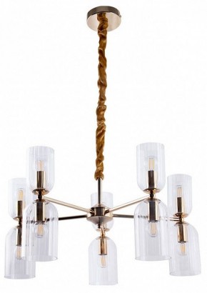 Подвесная люстра Arte Lamp Charm A1623LM-10GO в Верхней Пышме - verhnyaya-pyshma.mebel24.online | фото