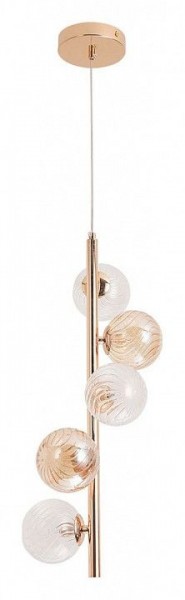 Подвесная люстра Arte Lamp Etereo A5261SP-5GO в Верхней Пышме - verhnyaya-pyshma.mebel24.online | фото 2