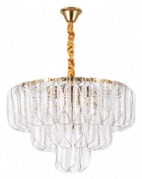 Подвесная люстра Arte Lamp Evelyn A4073LM-12PB в Верхней Пышме - verhnyaya-pyshma.mebel24.online | фото 2