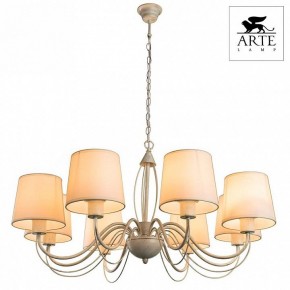 Подвесная люстра Arte Lamp Orlean A9310LM-8WG в Верхней Пышме - verhnyaya-pyshma.mebel24.online | фото 2