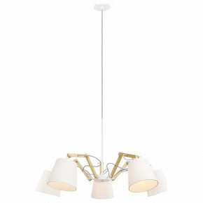 Подвесная люстра Arte Lamp Pinocchio A5700LM-5WH в Верхней Пышме - verhnyaya-pyshma.mebel24.online | фото 2