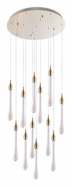 Подвесная люстра Arte Lamp Raindrop A1803LM-36PB в Верхней Пышме - verhnyaya-pyshma.mebel24.online | фото