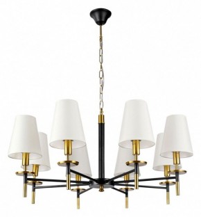 Подвесная люстра Arte Lamp Riccardo A4075LM-8BK в Верхней Пышме - verhnyaya-pyshma.mebel24.online | фото 2