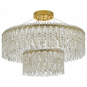 Подвесная люстра Arti Lampadari Ovindoli Gold Ovindoli L 1.5.80+40.100 G в Верхней Пышме - verhnyaya-pyshma.mebel24.online | фото 2