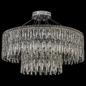 Подвесная люстра Arti Lampadari Ovindoli Nickel Ovindoli L 1.5.80+40.100 N в Верхней Пышме - verhnyaya-pyshma.mebel24.online | фото 3