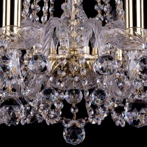 Подвесная люстра Bohemia Ivele Crystal 1402 1402/10/240/G/Balls в Верхней Пышме - verhnyaya-pyshma.mebel24.online | фото 3