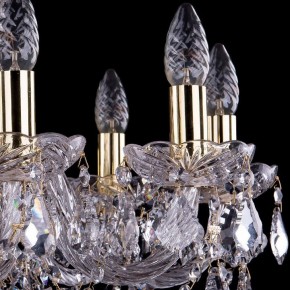Подвесная люстра Bohemia Ivele Crystal 1402 1402/10/240/G/Leafs в Верхней Пышме - verhnyaya-pyshma.mebel24.online | фото 2