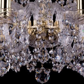 Подвесная люстра Bohemia Ivele Crystal 1402 1402/10/240/G/Leafs в Верхней Пышме - verhnyaya-pyshma.mebel24.online | фото 5
