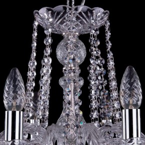 Подвесная люстра Bohemia Ivele Crystal 1402 1402/10/240/Ni/Leafs в Верхней Пышме - verhnyaya-pyshma.mebel24.online | фото 4