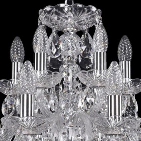 Подвесная люстра Bohemia Ivele Crystal 1402 1402/12+6/240/Ni в Верхней Пышме - verhnyaya-pyshma.mebel24.online | фото 4