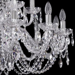 Подвесная люстра Bohemia Ivele Crystal 1402 1402/12+6/300/2d/Ni в Верхней Пышме - verhnyaya-pyshma.mebel24.online | фото 2