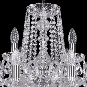 Подвесная люстра Bohemia Ivele Crystal 1402 1402/12+6/300/2d/Ni в Верхней Пышме - verhnyaya-pyshma.mebel24.online | фото 4