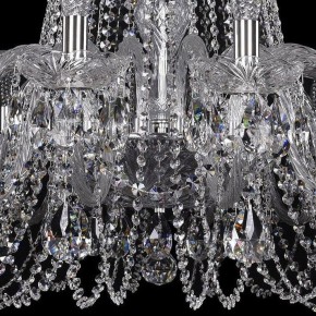 Подвесная люстра Bohemia Ivele Crystal 1402 1402/18/400/Ni в Верхней Пышме - verhnyaya-pyshma.mebel24.online | фото 3