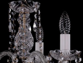 Подвесная люстра Bohemia Ivele Crystal 1402 1402/3/141/Pa в Верхней Пышме - verhnyaya-pyshma.mebel24.online | фото 3