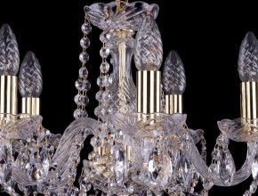 Подвесная люстра Bohemia Ivele Crystal 1402 1402/5/141/G в Верхней Пышме - verhnyaya-pyshma.mebel24.online | фото 7