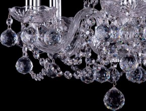 Подвесная люстра Bohemia Ivele Crystal 1402 1402/5/141/Ni/Balls в Верхней Пышме - verhnyaya-pyshma.mebel24.online | фото 3