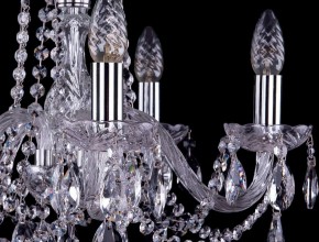 Подвесная люстра Bohemia Ivele Crystal 1402 1402/5/160/Ni в Верхней Пышме - verhnyaya-pyshma.mebel24.online | фото 3