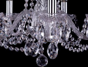 Подвесная люстра Bohemia Ivele Crystal 1402 1402/5/160/Ni в Верхней Пышме - verhnyaya-pyshma.mebel24.online | фото 4