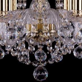 Подвесная люстра Bohemia Ivele Crystal 1402 1402/6/160/G/Balls в Верхней Пышме - verhnyaya-pyshma.mebel24.online | фото 3
