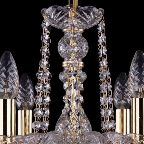 Подвесная люстра Bohemia Ivele Crystal 1402 1402/6/160/G/Balls в Верхней Пышме - verhnyaya-pyshma.mebel24.online | фото 4