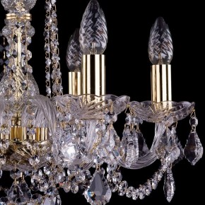Подвесная люстра Bohemia Ivele Crystal 1402 1402/6/160/G/Leafs в Верхней Пышме - verhnyaya-pyshma.mebel24.online | фото 2