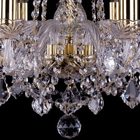 Подвесная люстра Bohemia Ivele Crystal 1402 1402/6/160/G/Leafs в Верхней Пышме - verhnyaya-pyshma.mebel24.online | фото 3