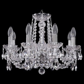 Подвесная люстра Bohemia Ivele Crystal 1402 1402/8/160/Ni в Верхней Пышме - verhnyaya-pyshma.mebel24.online | фото