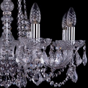 Подвесная люстра Bohemia Ivele Crystal 1402 1402/8/195/Ni/Leafs в Верхней Пышме - verhnyaya-pyshma.mebel24.online | фото 2