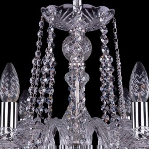 Подвесная люстра Bohemia Ivele Crystal 1402 1402/8/240/Ni в Верхней Пышме - verhnyaya-pyshma.mebel24.online | фото 4