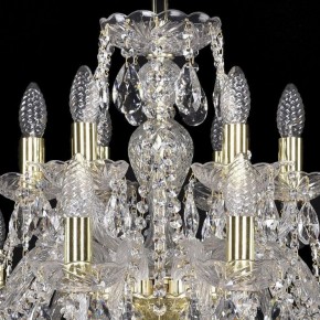 Подвесная люстра Bohemia Ivele Crystal 1411 1411/12+6/240/G в Верхней Пышме - verhnyaya-pyshma.mebel24.online | фото 4