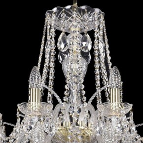 Подвесная люстра Bohemia Ivele Crystal 1411 1411/16+8/360/2d/G в Верхней Пышме - verhnyaya-pyshma.mebel24.online | фото 4