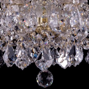 Подвесная люстра Bohemia Ivele Crystal 1413 1413/10/165/G/Leafs в Верхней Пышме - verhnyaya-pyshma.mebel24.online | фото 3