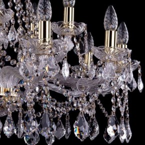 Подвесная люстра Bohemia Ivele Crystal 1413 1413/10+5/300/G/Leafs в Верхней Пышме - verhnyaya-pyshma.mebel24.online | фото 2