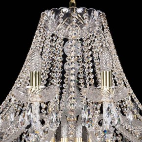 Подвесная люстра Bohemia Ivele Crystal 1413 1413/18/400/G в Верхней Пышме - verhnyaya-pyshma.mebel24.online | фото 4