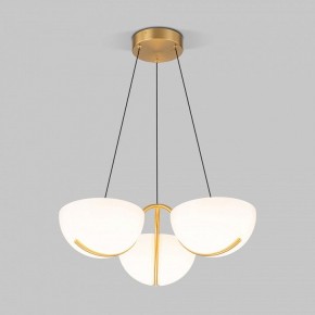 Подвесная люстра Eurosvet Emisfero 50083/3 LED золото в Верхней Пышме - verhnyaya-pyshma.mebel24.online | фото 2