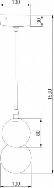 Подвесная люстра Eurosvet Polar 50250/1 LED черный в Верхней Пышме - verhnyaya-pyshma.mebel24.online | фото 3