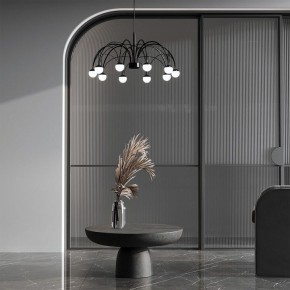 Подвесная люстра Eurosvet Ragno 90034/10 LED черный в Верхней Пышме - verhnyaya-pyshma.mebel24.online | фото 4