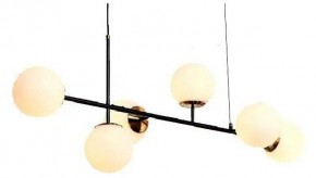 Подвесная люстра iLamp Golden 9136P/6 BK-WH в Верхней Пышме - verhnyaya-pyshma.mebel24.online | фото