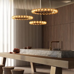 Подвесная люстра Maytoni Ambre MOD331PL-L42BS3K в Верхней Пышме - verhnyaya-pyshma.mebel24.online | фото 3