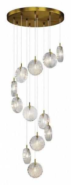 Подвесная люстра Maytoni Frozen MOD254PL-12BS в Верхней Пышме - verhnyaya-pyshma.mebel24.online | фото