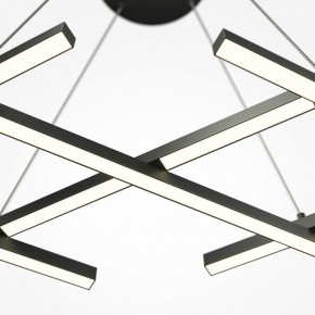 Подвесная люстра Maytoni Halo MOD244PL-L50BK в Верхней Пышме - verhnyaya-pyshma.mebel24.online | фото 3