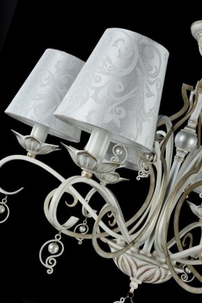 Подвесная люстра Maytoni Monile ARM004-06-W в Верхней Пышме - verhnyaya-pyshma.mebel24.online | фото 4